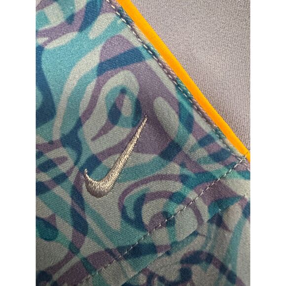 Nike Golf Dri-FIT Skort • Purple Blue Cerulean Print • Pockets• Stretch - Picture 8 of 8